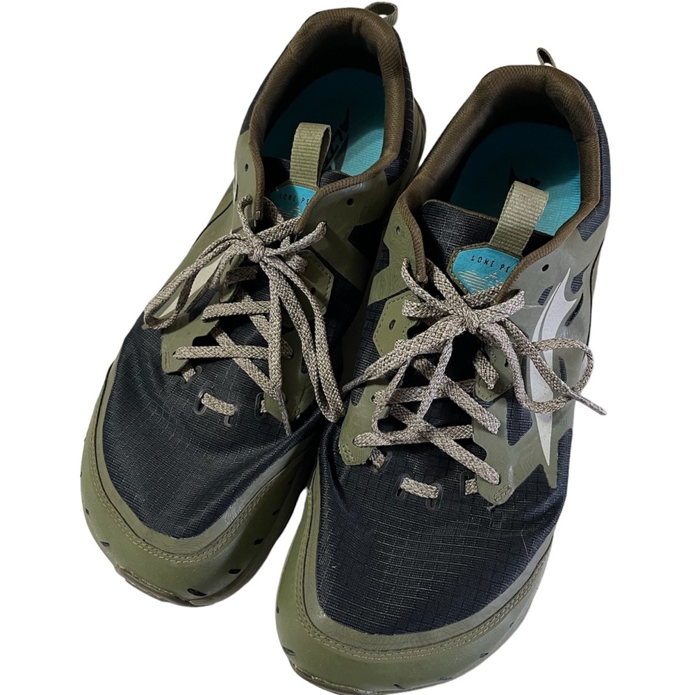 ALTRA Men's Lone Peak 6 Trail Running Shoes, Dusty Olive, Men’s Size 14